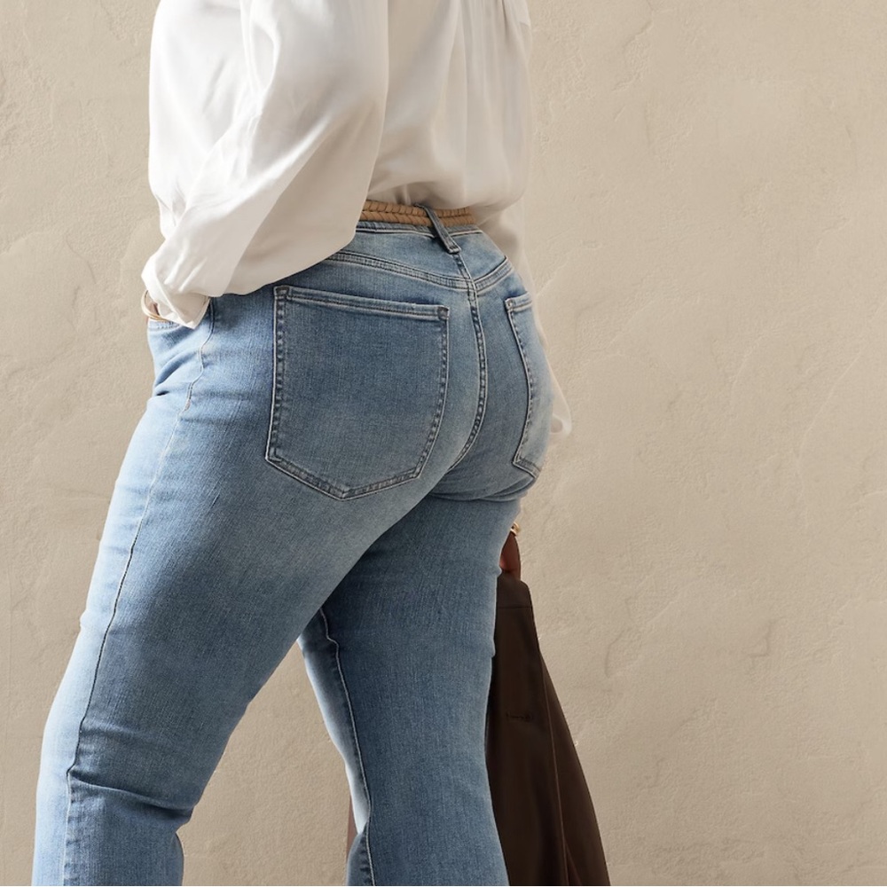 Banana Republic Cropped Boot Cut Jeans